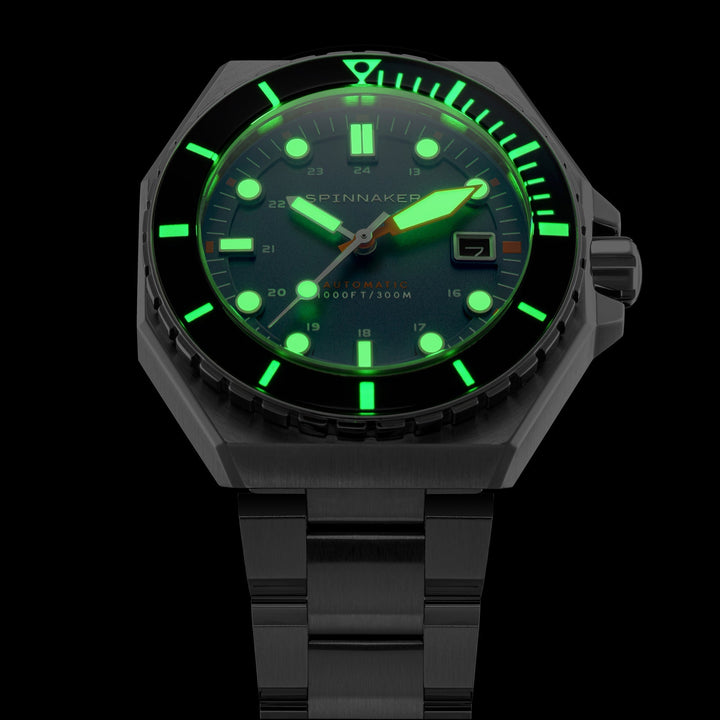 Dumas Blue / Black / Stainless Steel | Blue Dial