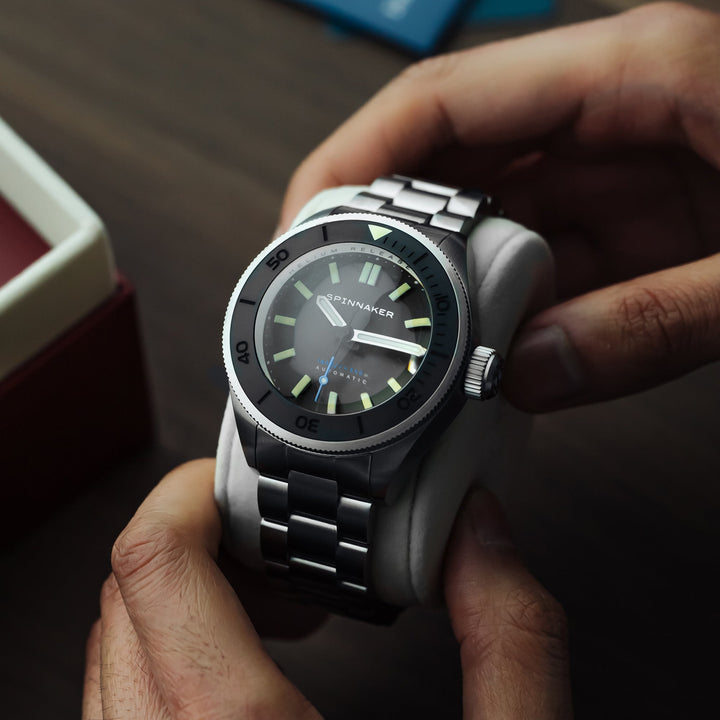 Piccard Black / Stainless Steel | Black Dial
