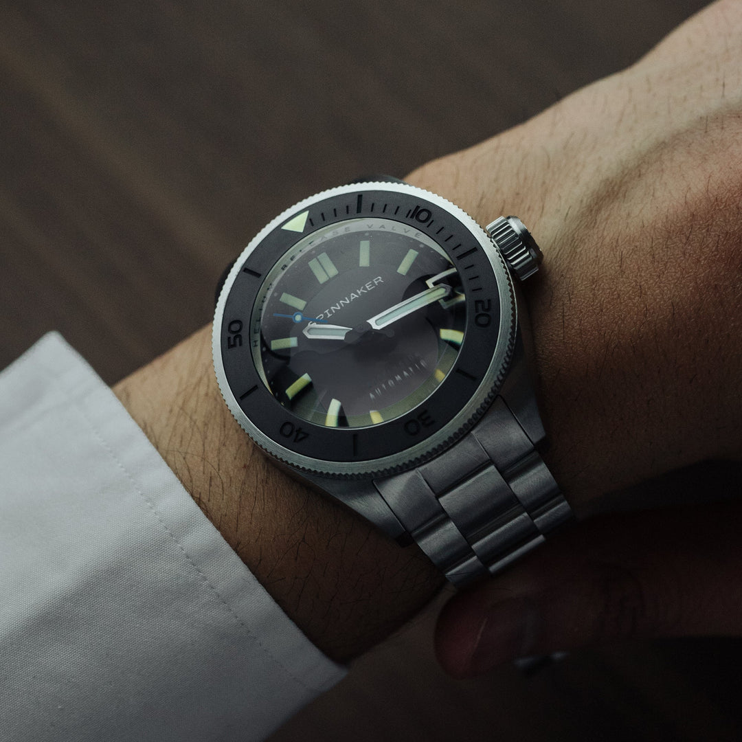 Piccard Black / Stainless Steel | Black Dial