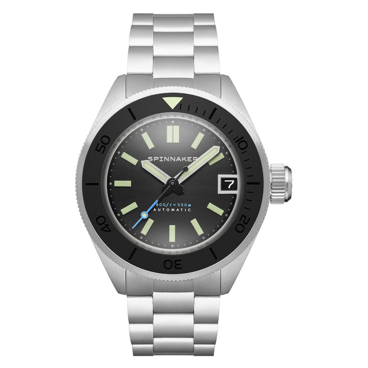 Piccard Black / Stainless Steel | Black Dial