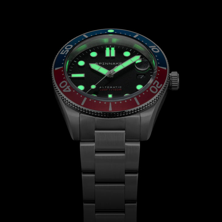 Croft Midsize Black / Stainless Steel | Black Dial
