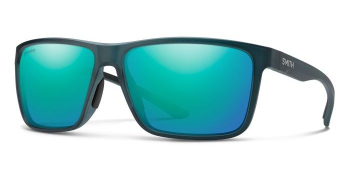 Riptide MEN'S Matte Pacific Crystal / Chromapop Glass Polarized Opal Mirror |  D