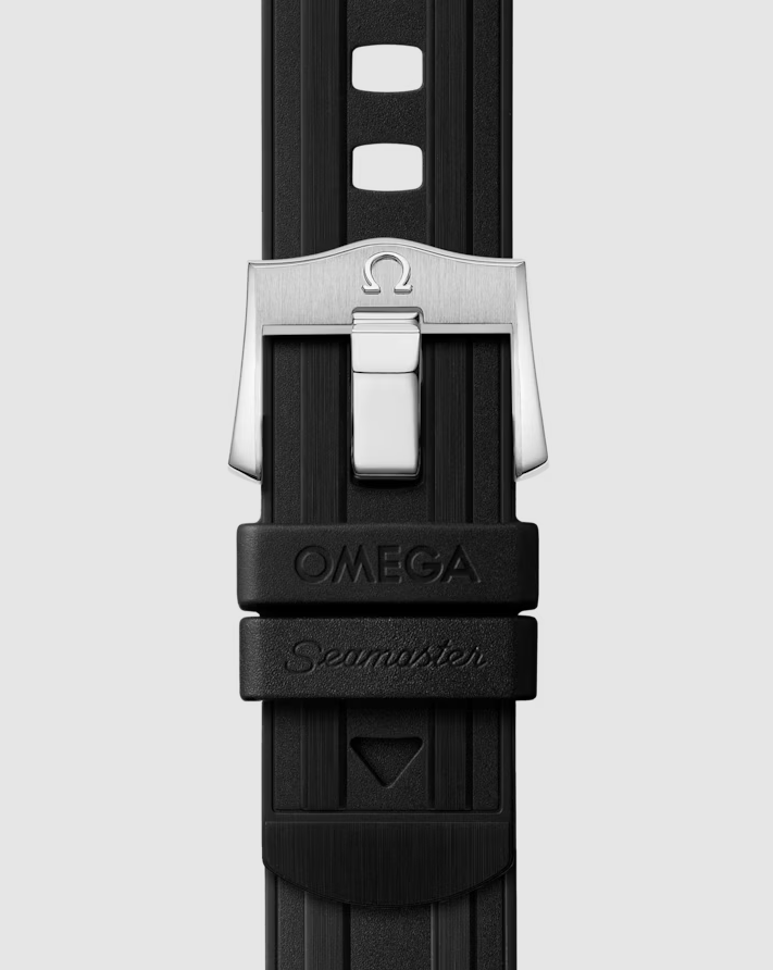 Seamaster Diver 300M Co‑Axial Steel on Rubber / White Dial White Dial