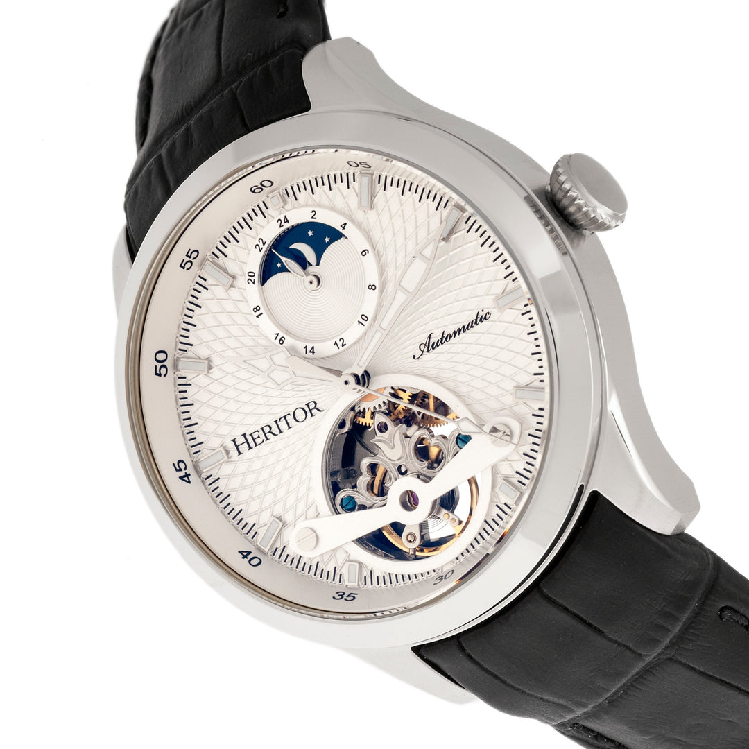 Gregory Silver/Black | White Dial