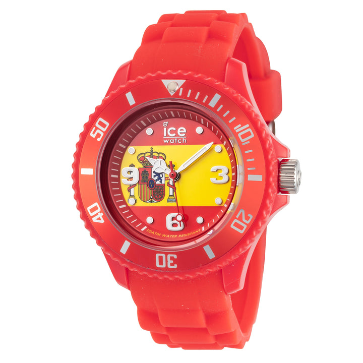 Ice-World 40mm / Red Yellow / Red | Multi-Color Dial