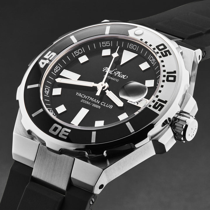 YachtmanClub P1251NBLSG3614C / Black | Black Dial