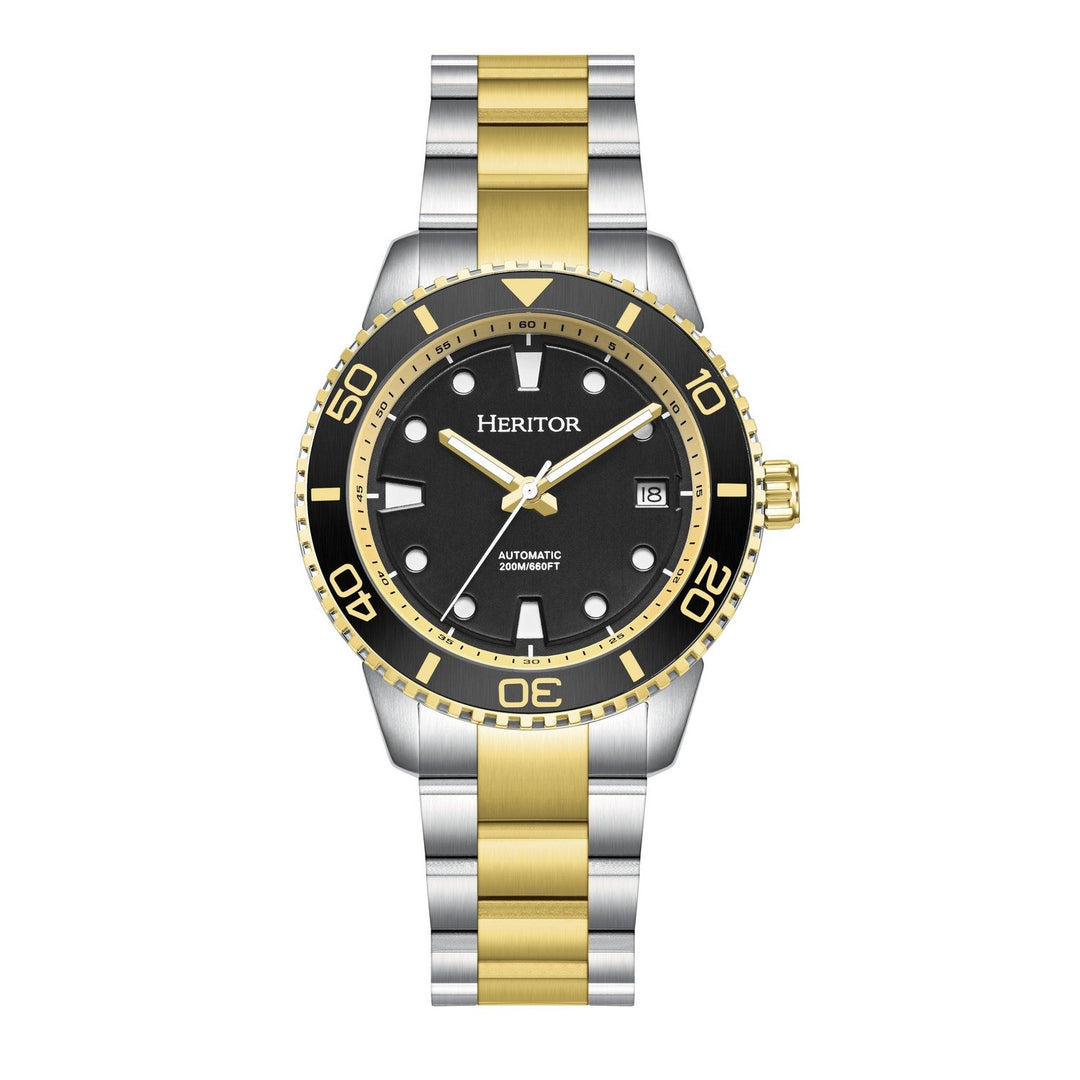 Bexley Diver Automatic Silver / Gold Blue Dial