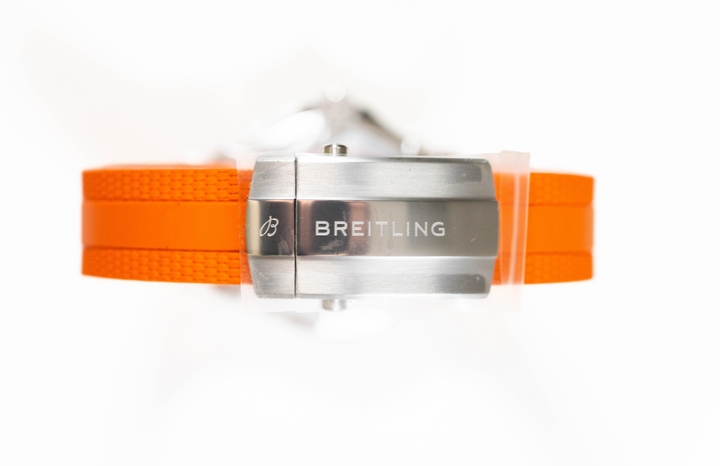 Brand New Breitling Superocean Orange Dial