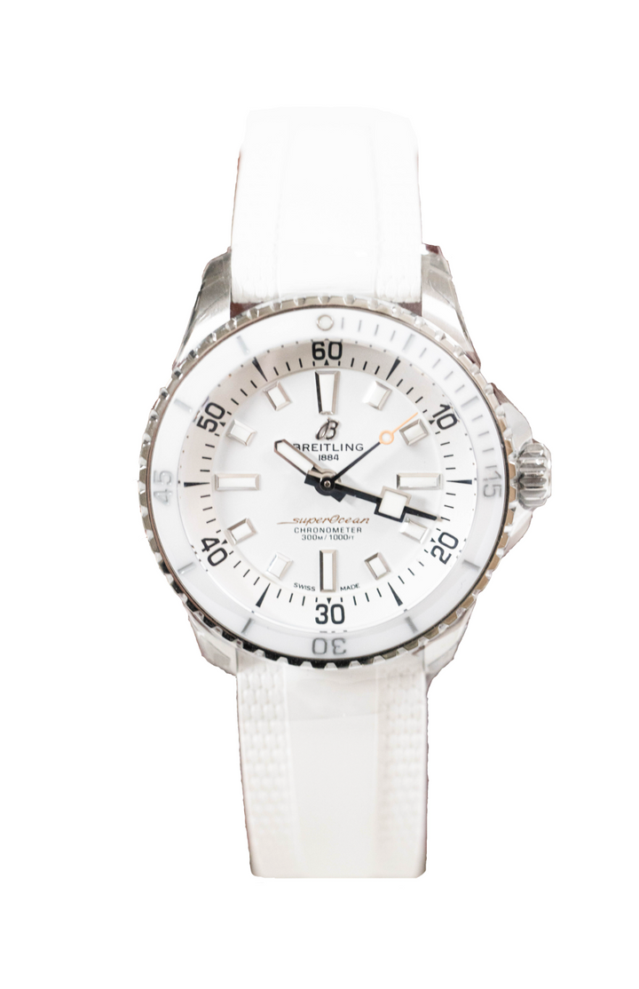 Brand New Breitling Superocean White Dial