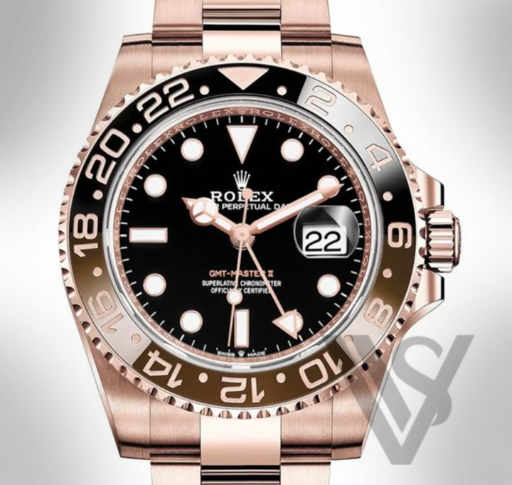 Brand New Rolex - GMT Master II - 40mm Root Beer Stainless Steel Oyster Bracelet (Copy)