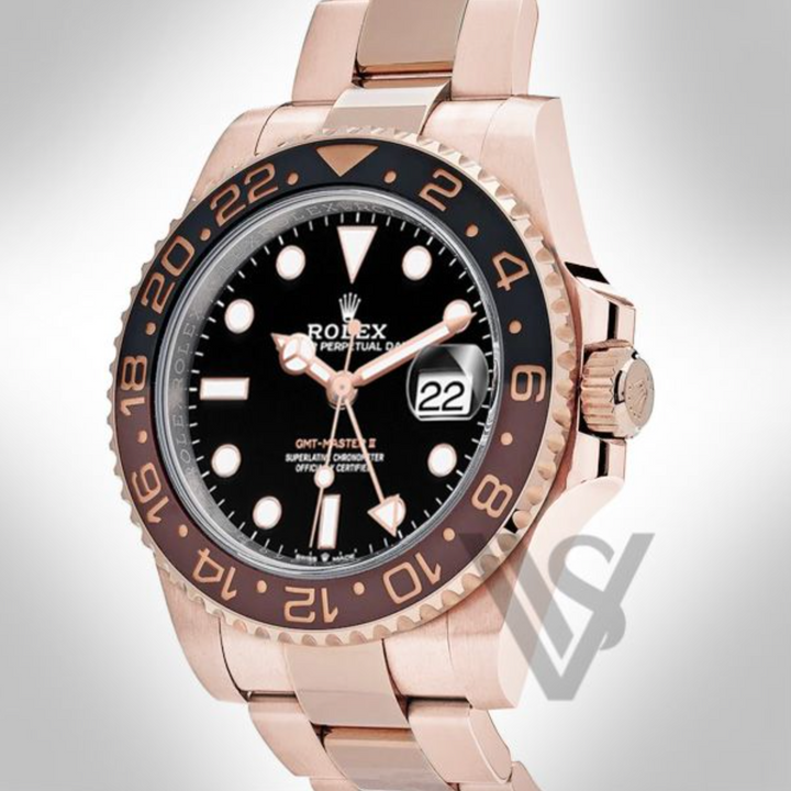 Brand New Rolex - GMT Master II - 40mm Root Beer Stainless Steel Oyster Bracelet (Copy)