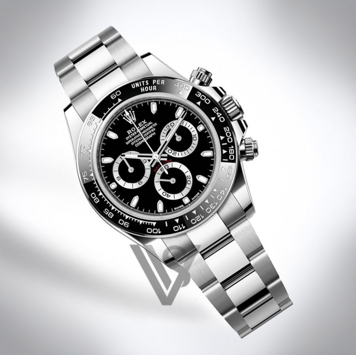 Brand New Rolex Daytona Black Bezel - Black Index Dial - Oyster Bracelet