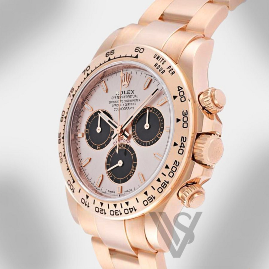 Brand New Rolex - Daytona - Cosmograph Sundust Index Dial 18K Rose Gold Oyster Bracelet