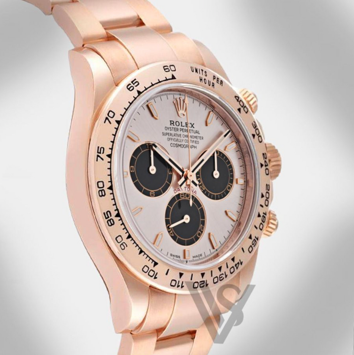 Brand New Rolex - Daytona - Cosmograph Sundust Index Dial 18K Rose Gold Oyster Bracelet