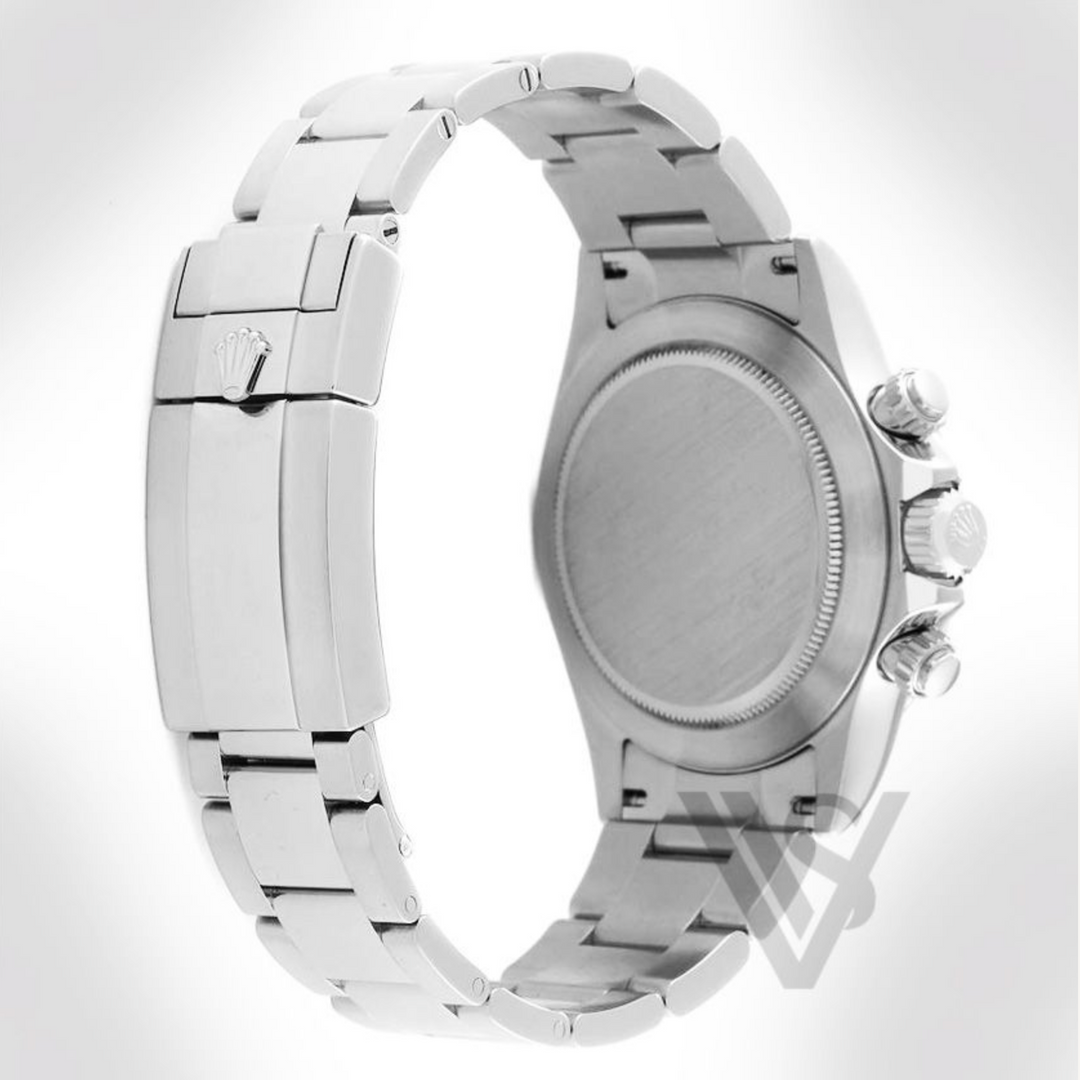 Pre Owned Rolex Daytona Steel Bezel - White Index Dial - Oyster Bracelet 2007