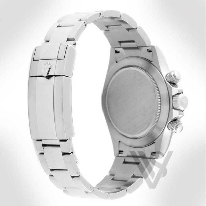 Pre Owned Rolex Daytona Steel Bezel - White Index Dial - Oyster Bracelet 2007
