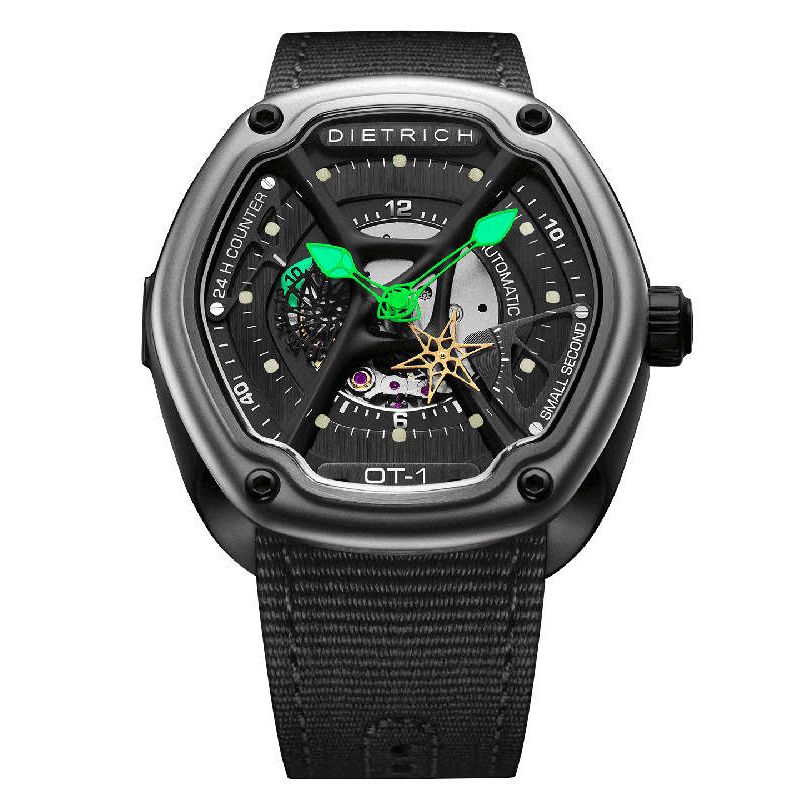 Dietrich 46mm / Black / Skeleton Skeleton Dial