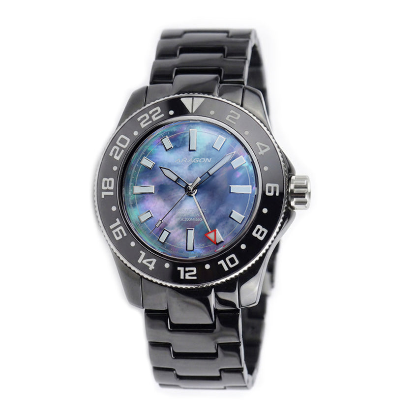 Hercules GMT 9075 50mm Mother of Pearl Dial