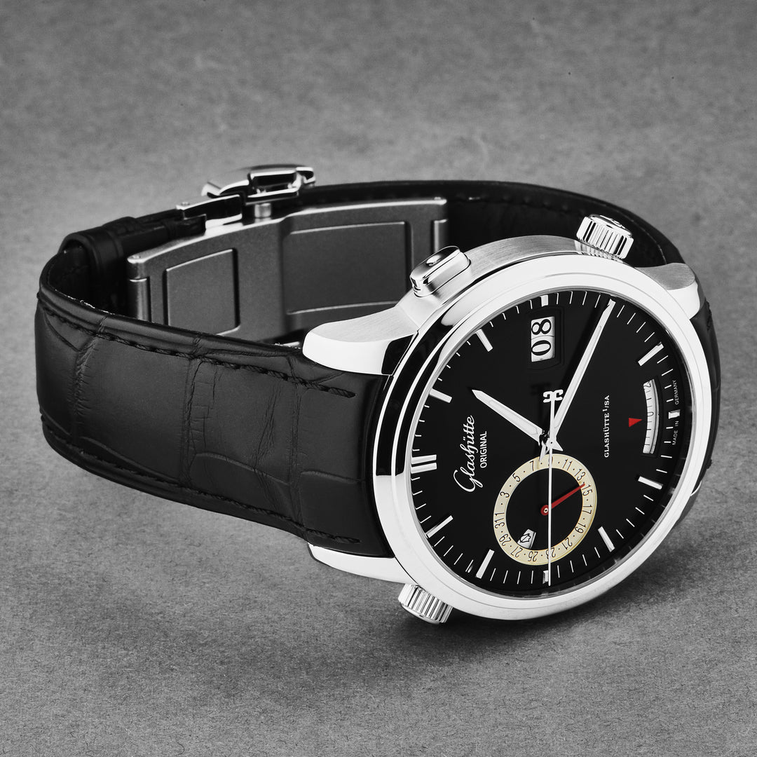 Senator 10013020204 / Black | Black Dial