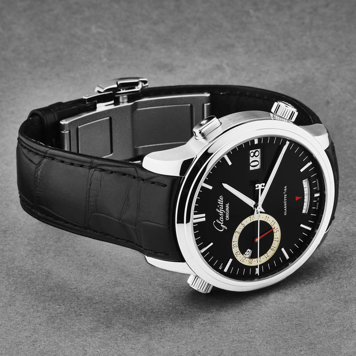 Senator 10013020204 / Black | Black Dial