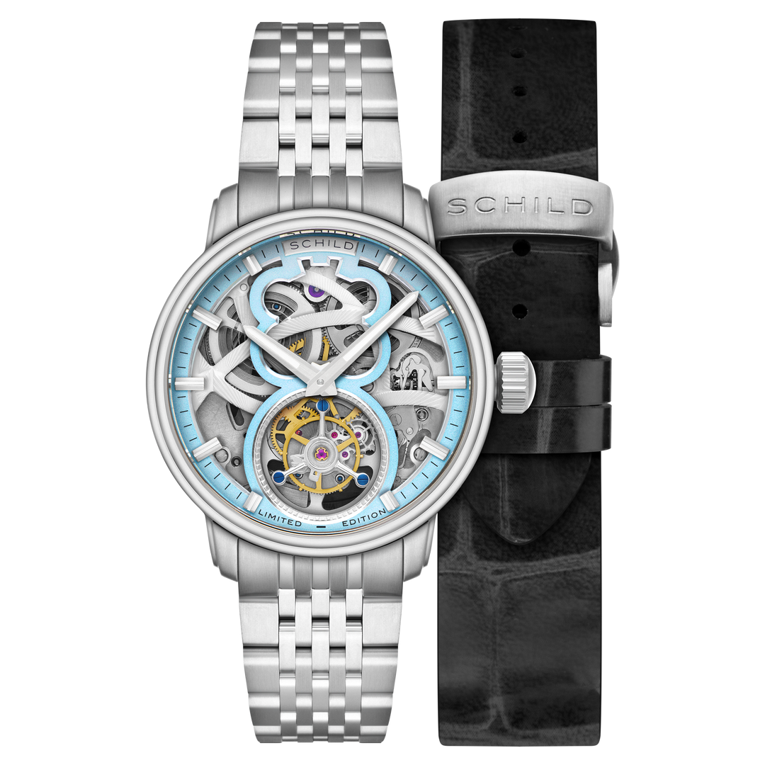 Maximillian Tourbillon Limited Edition Blue / Stainless Steel | Blue Dial