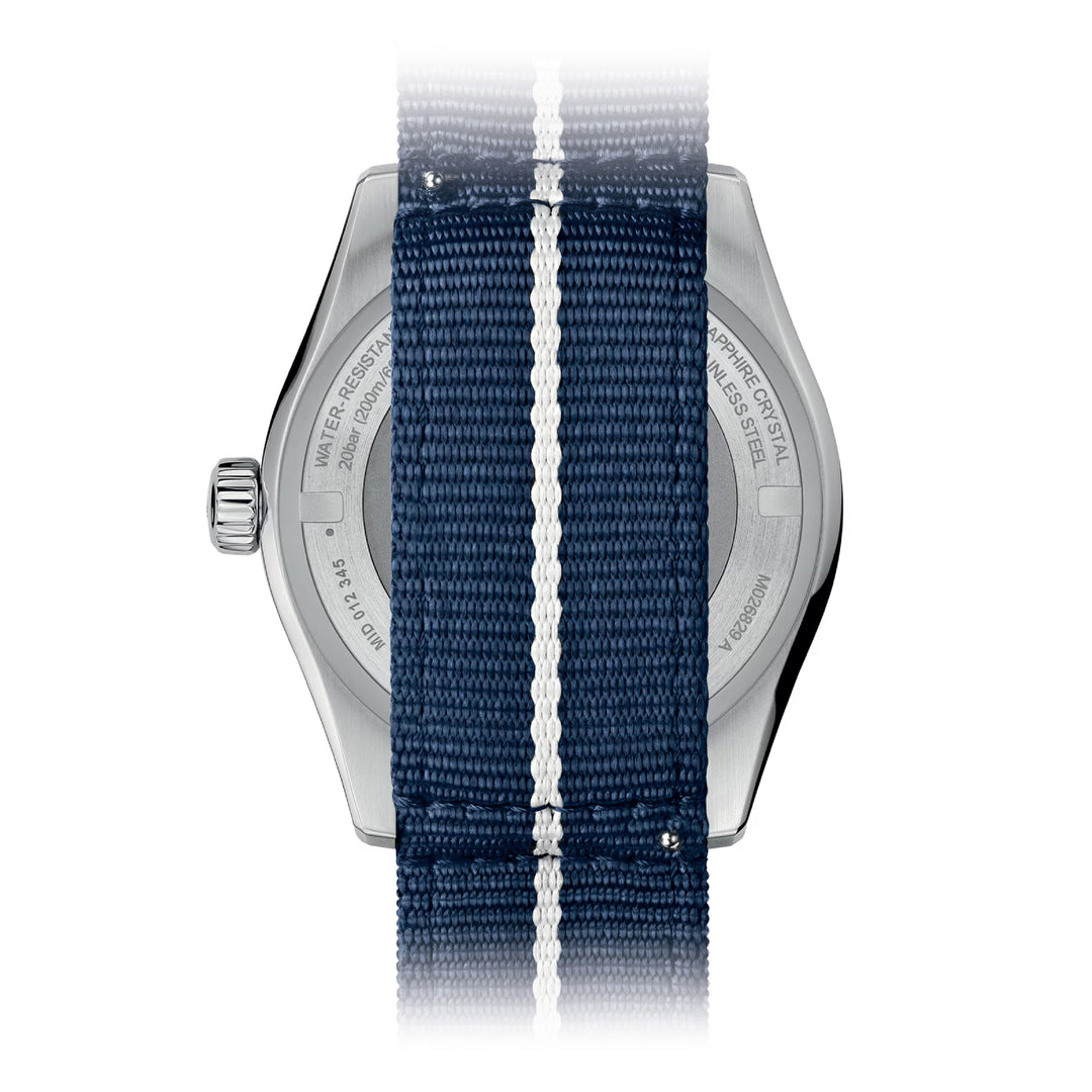 OCEAN STAR  GMT Silver/SS | Blue Dial