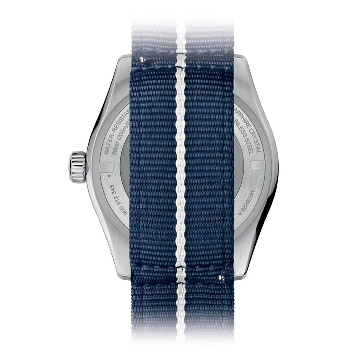 OCEAN STAR  GMT Silver/SS | Blue Dial