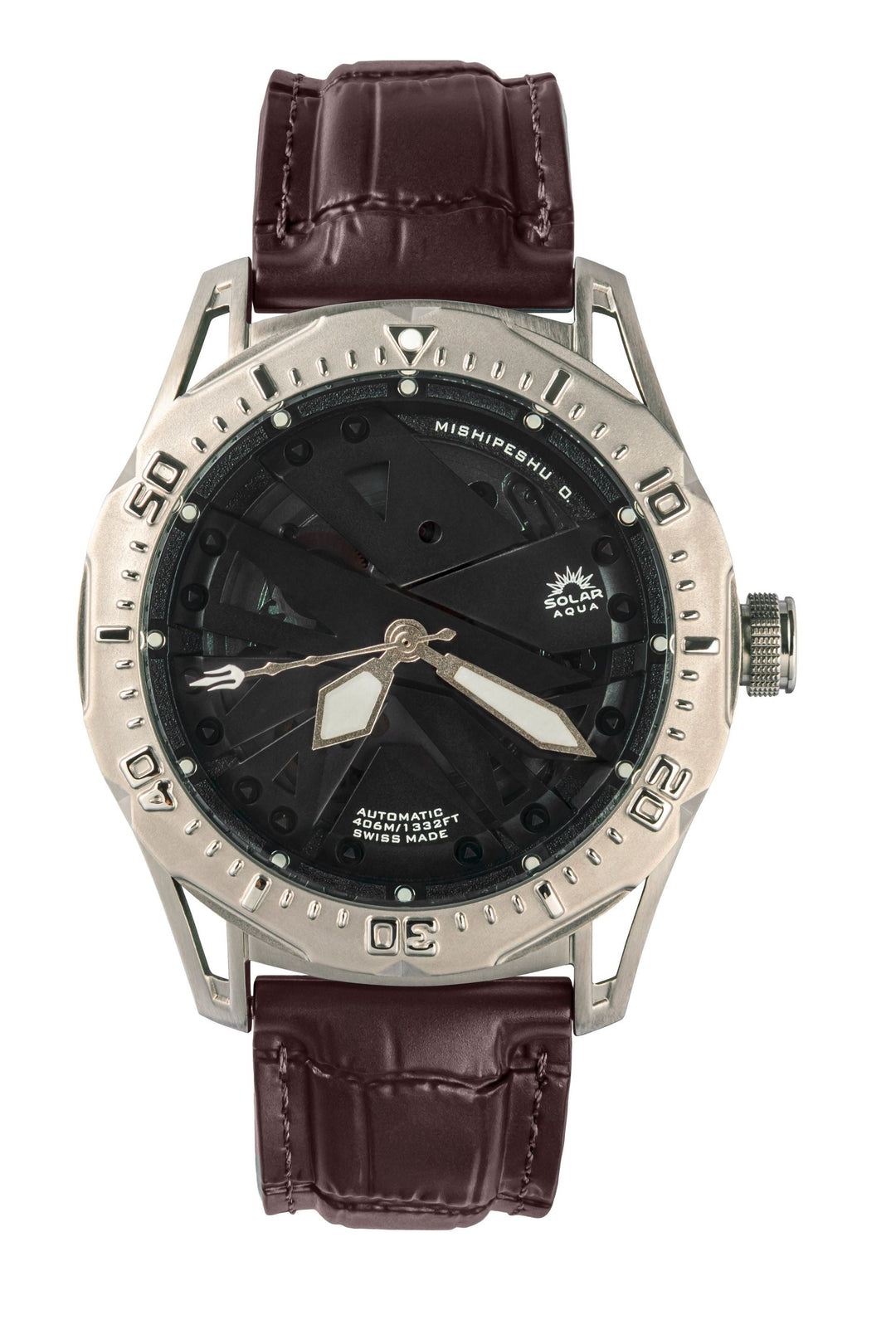 Mishipeshu G.L. Brown Dial / Croco Strap Brown Dial