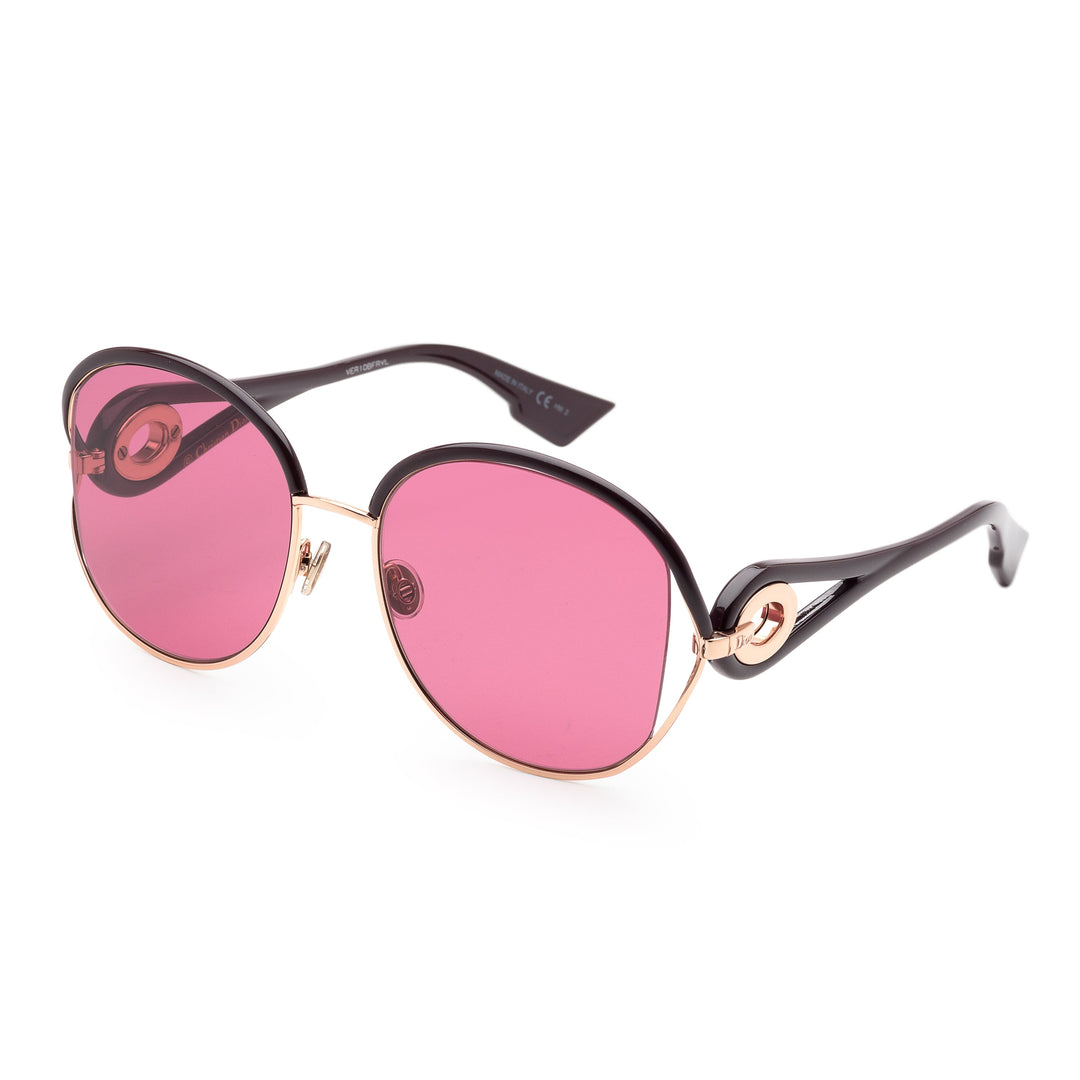 New Volutes Gold Violet Frame, Pink AR Lens |  Dial