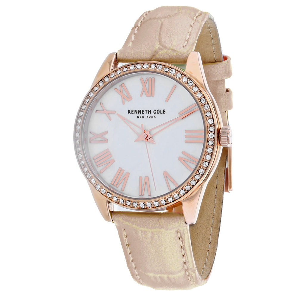 Classic 39.5 mm / White / Beige White Dial