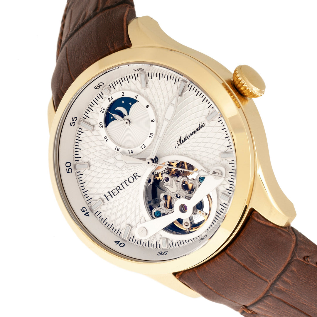 Gregory Gold/Brown | White Dial