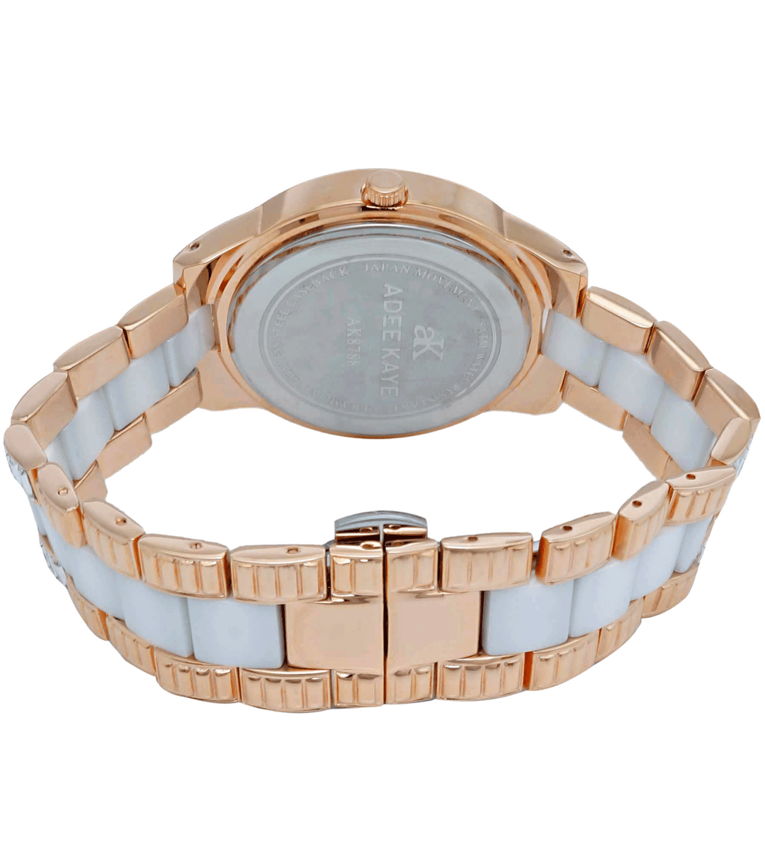 VENICE WHITE/ROSETONE | Silver Dial