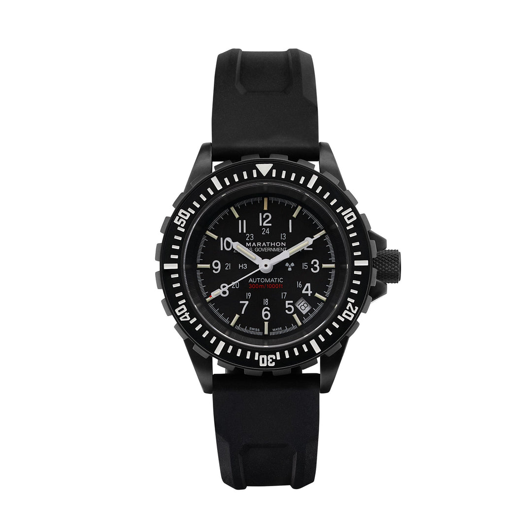 Dive BLACK/BKSS 3PC RUBBER (WW194006BK-0030) Black Dial