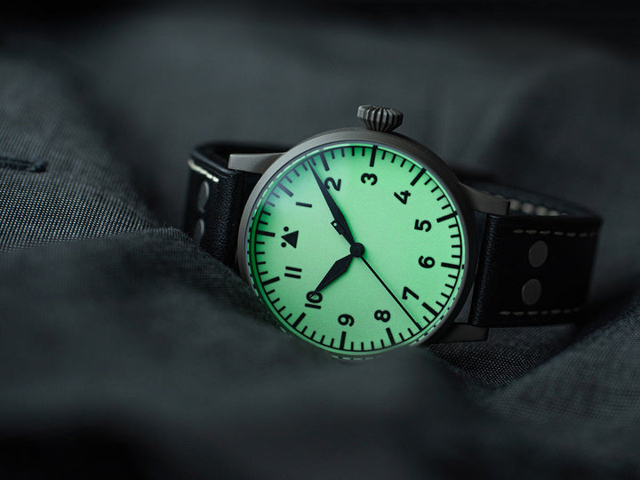 Florenz Pilot Watch 42mm White Dial