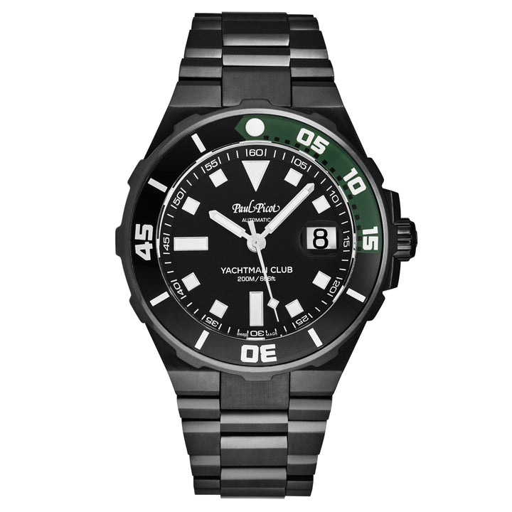 Yachtman Club P1251NNV4000N36 / Black | Black Dial