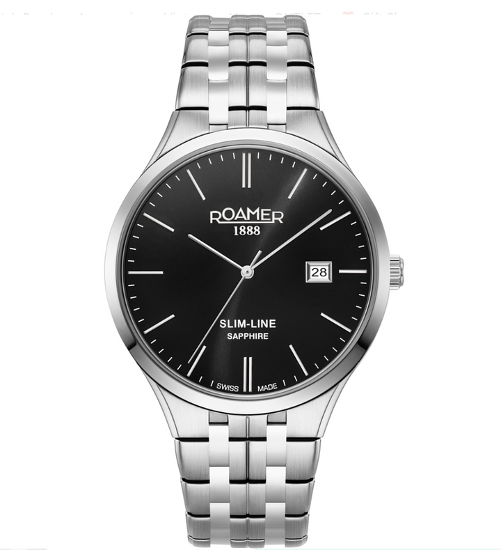 Slim-Line Classic A01-WA Black Dial