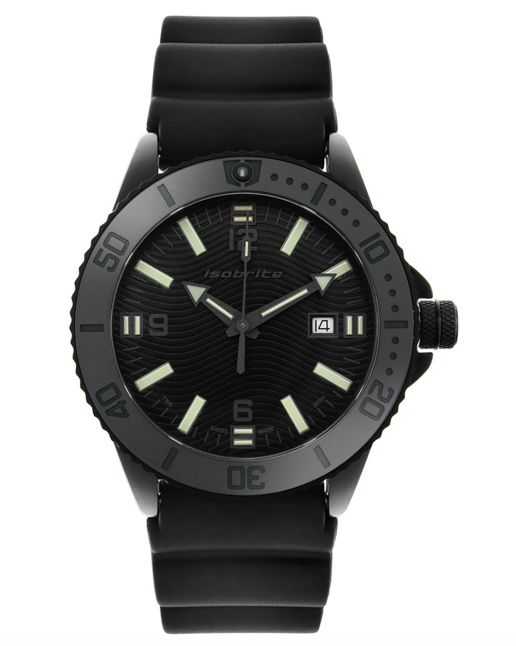 Naval Series T100 Tritium Markers | Black Dial