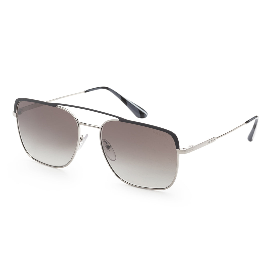 Fashion Gunmetal/Silver Frame, Gradient Grey Mirror Silver Lens |  Dial