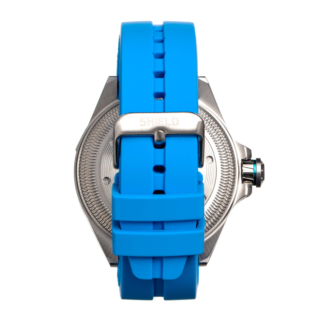 Vessel with Date Light Blue | Black Dial