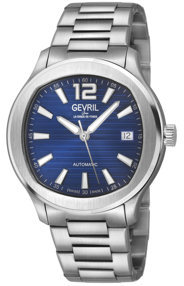 Stuyvesant Swiss Automatic, 316L Stainless Steel Case, White Dial, 316L Stainles