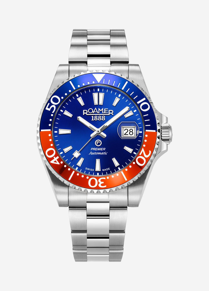 Premier A01-WA Blue Sunray Dial