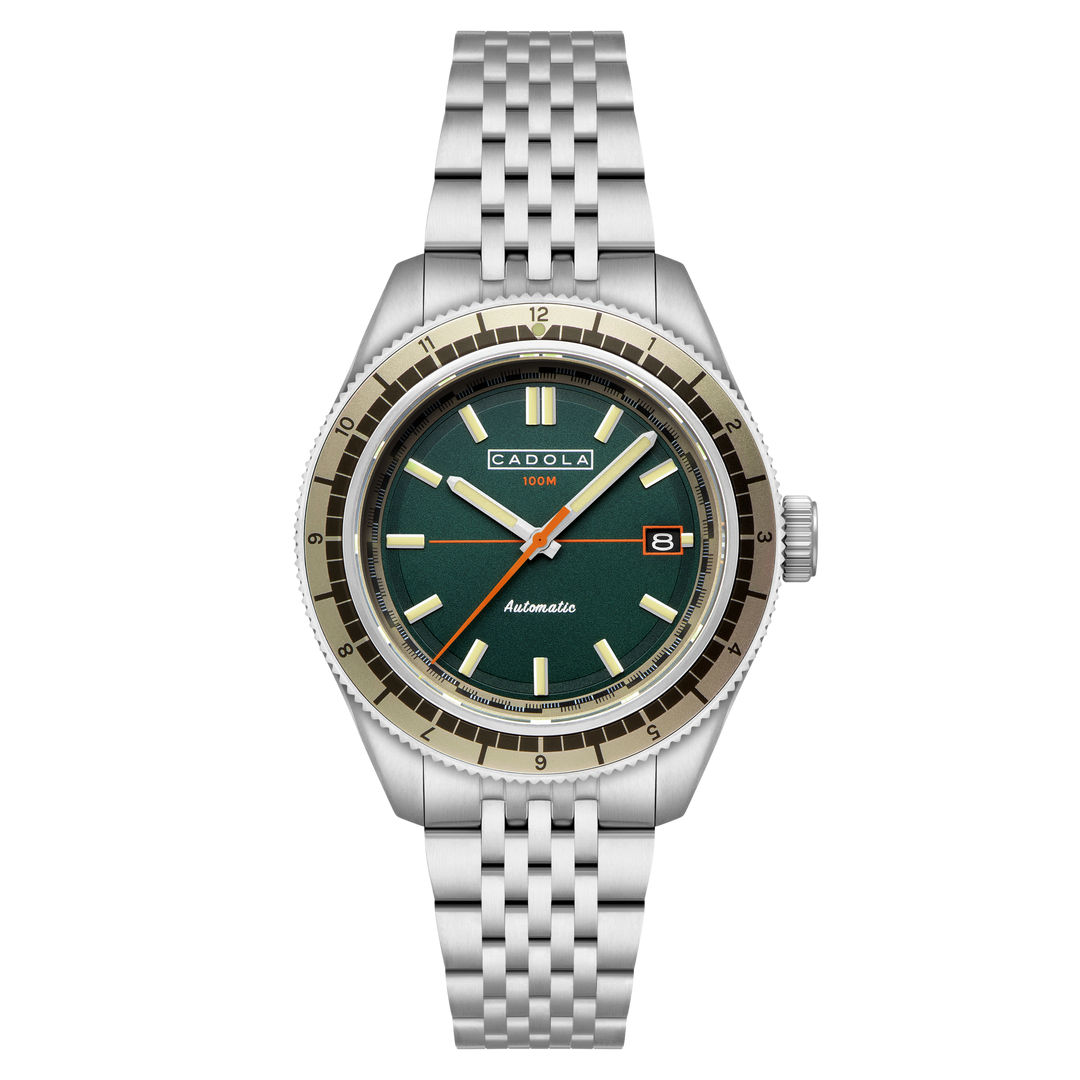 Ahrens Automatic Green / Stainless Steel | Green Dial