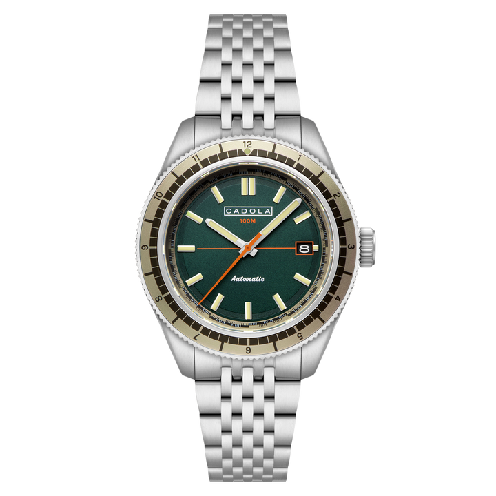 Ahrens Automatic Green / Stainless Steel | Green Dial