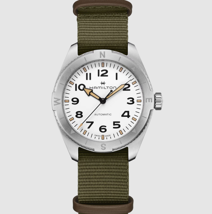 KHAKI FIELD Expedition Auto White Dial