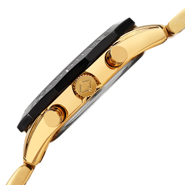 Dodecagon Gold Tone/Stainless Steel | Gold Dial