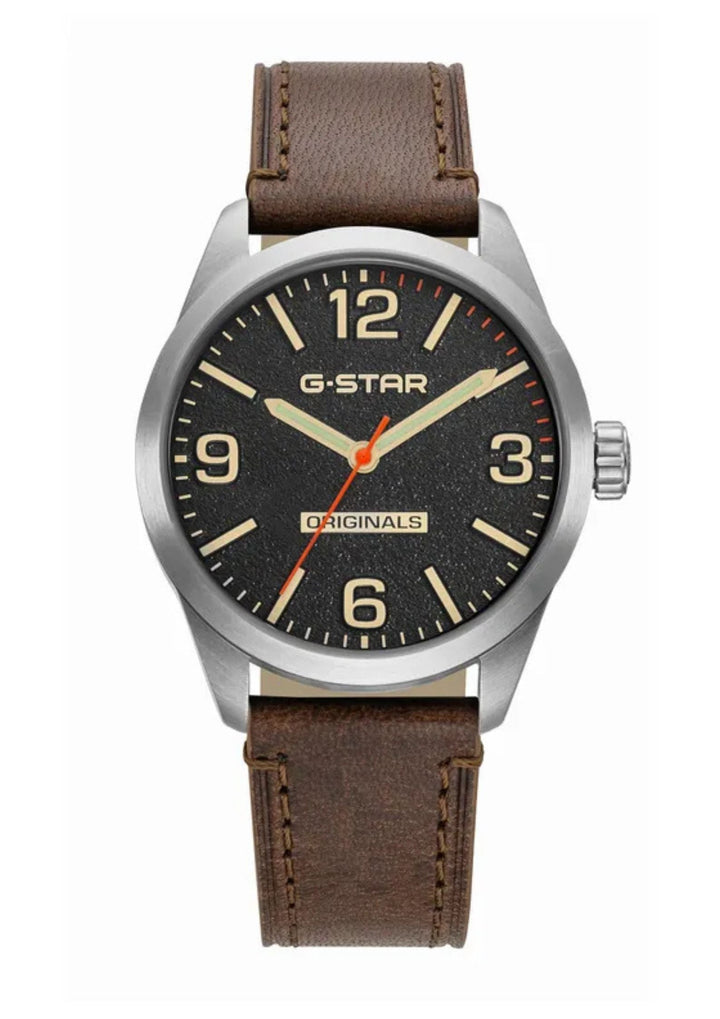 Originals Black Dial / Brown Leather Strap Black Dial