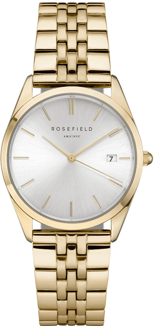 Ace 33mm / Silver / Gold | Silver Dial