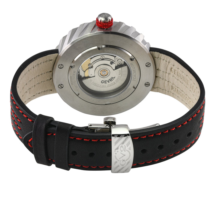Motorcycle - Sport GV2 Swiss Made Automatic, Black Dial with multi-layers repres