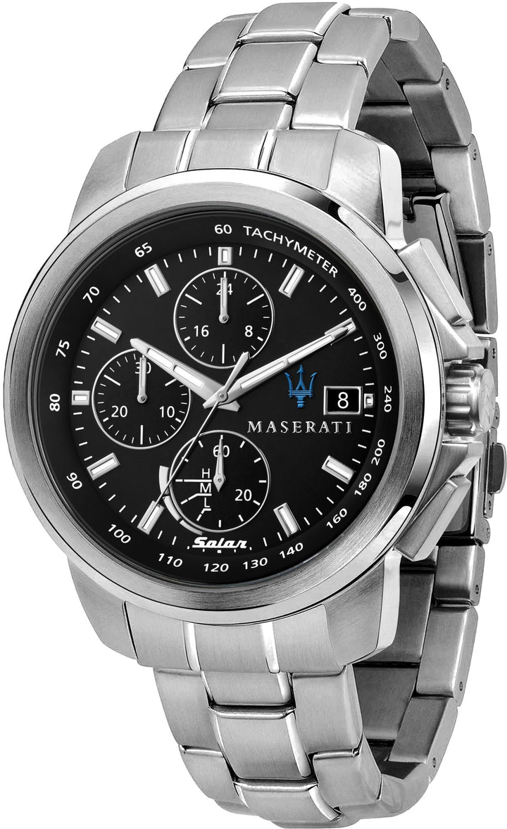 SUCCESSO Black / Stainless Steel Black Dial