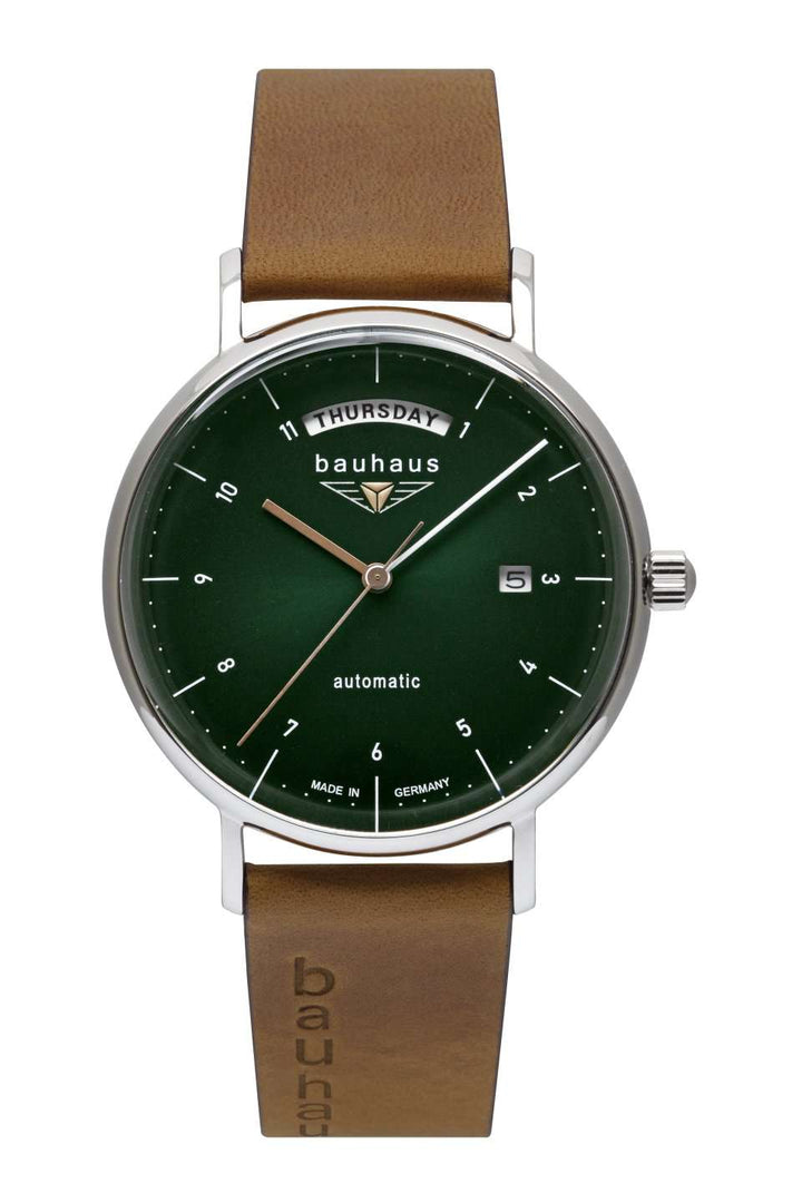 Classic Dark Green dial / Brown leather strap Green Dial